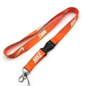Orange Nike Breakaway Lanyard One Size Quick Release Key Chain ID Holder